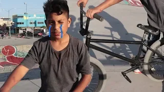 Terminamos la NUEVA BMX DE DAVID | Con 12 años intenta sus primero barspins