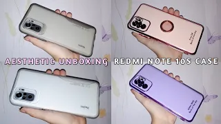 Aesthetic Unboxing Redmi Note 10s Case ❤️ #RedmiNote10sCase