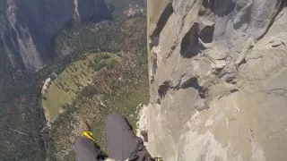 2,650' rappel off El Capitan in Yosemite, July 2016