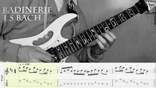 How to play Badinerie by Johann Sebastian Bach for guitar