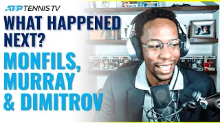 Gael Monfils, Andy Murray & Grigor Dimitrov Play "What Happened Next?"