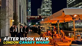 Discover the Canary Wharf at night | One of London’s (and the world’s) main financial districts 🏦