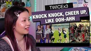 RETIRED DANCER'S REACTION+REVIEW: TWICE "Knock Knock", "Cheer Up", "Like OOH-AHH" M/V!