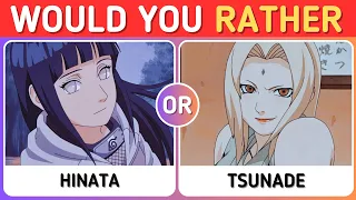 Would You Rather - HARDEST Naruto Choices Ever!🔥😨