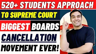 Class 12 Boards Cancellation Big Update🔥 500+ Students Approach to Supreme Court 😱 #shorts #cbse
