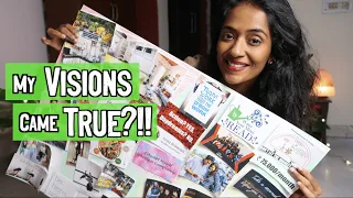 Do Vision Boards Work? Reviewing my 2020 vision board (interesting) | WHAT came true?!