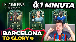 WOW! TRAFIŁEM 3x WINTER WILDCARD w MINUTĘ! 🔥 | FIFA 23 - Barca to Glory [#13]