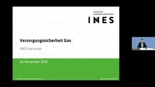 INES-Szenarien zur Gasversorgungssicherheit im Winter 2022/23