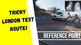 MILL HILL TEST ROUTE:  With dual carriageway // POV Driving instructor talk through UK