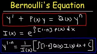 Bernoulli's Equation For Differential Equations