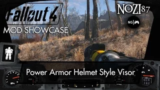 Fallout 4 Mod Showcase: Power Armor Helmet Style Visor by KeithVSmith