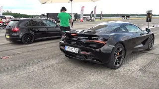 500HP VW GOLF 5 GTI 4Motion vs Mclaren 720S