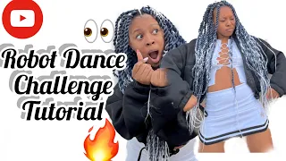 Robot Dance Challenge Tutorials| #robot #amapiano #salary #mellowandsleazy #dipolelo_dipsie
