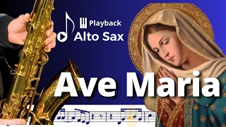 Ave maria (Bach Gounod) - Playback + Partitura [Sax Alto Eb]