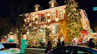 2022 Christmas Lights Tour of Dyker Heights | Brooklyn NYC Holidays