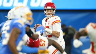 Patrick Mahomes' 3 Most Improbable Completions vs. Chargers | Next Gen Stats