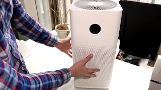 Xiaomi Mi Air Purifier 2S с OLED Очиститель Воздуха с PM , распаковка , тест , обзор