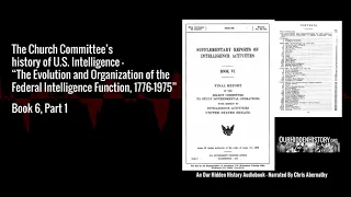 6.3.09 Atomic Energy Commission - The Church Committee's History of US Intelligence (1976)