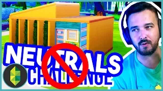 NO NEUTRAL Colours Build Challenge | The Sims 4