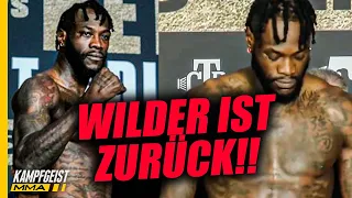 DEONTAY WILDER SCHOCKT ALLE MIT seiner NEUEN FORM! WIEDER DER ALTE!