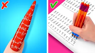 AWESOME SCHOOL HACKS || Brilliant Gadgets and Cool Doll’s Hacks by 123 GO Like!