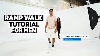 Male Model Ramp Walk Tutorial | How To Walk Like A Male Model On The Catwalk