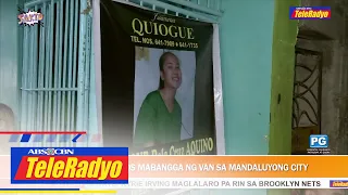 Dalaga patay matapos mabangga ng van sa Mandaluyong City | Sakto (29 June 2022)