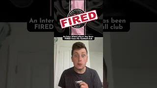 Inter Miami player FIRED for criticising Messi!