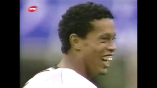 Ronaldinho vs Auxerre - Away - Ligue 1 - 2001/2002 - Matchday 2