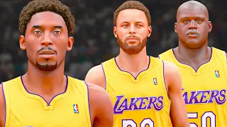What If Kobe, Curry, and Shaq Played Together?