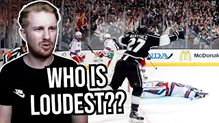 British Guy Reacts To Every NHL Team's Loudest Moment