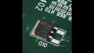 Soldering smd capacitor & mosfet transistor Hand soldering Techniques #smd capacitor #mosfet