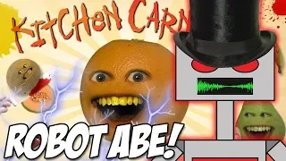 CAN ROBOT ABE BEAT ZGW'S SCORE? | Annoying Orange Kitchen Carnage