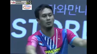 Korea Open  2022 QF - Men's Double : Mohammad AHSAN/Hendra SETIAWAN vs CHOI SolGyu/KIM WonHo |