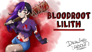 BLOODROOT LILITH, EL ORIGEN | Draw My Life Creepypasta