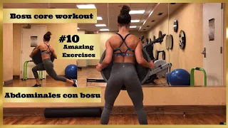 Ripped abs/ bosu ball workout/ Intense abs workout/ Ejercicios con bosu/ Ejercicios abdominales