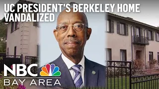 University of California President's Berkeley Home Vandalized