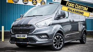 Ford Transit Custom Sport Detailed Walkaround Walk & Talk