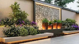 100 Garden Fence Design Ideas 2024 Backyard Patio Wall| House Exterior Boundary Front Wall Design
