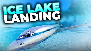 ICE LAKE Landing | Emergency Landing | Roblox