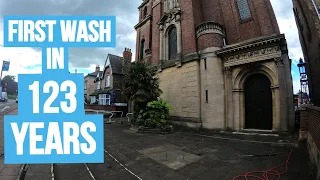 These Stones Have Been Gathering Dirt Since 1899! *Power Washing*