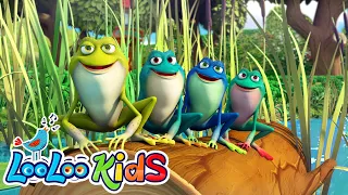 Five Little Speckled Frogs + A Compilation of Children's Favorites - Kids Songs by LooLoo Kids