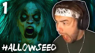 KingWoolz Plays & almost CRIES while playing HALLOWSEED!! (PART 1)