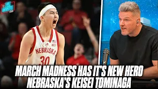 Keisei TominagaIs Taking Over College Basketball Before March Madness | Pat McAfee Reacts