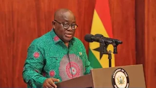 THE PRESIDENT OF GHANA ADDRESS THE NATION AMIDST E-LEVY PASSAGE