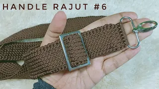 Crochet || handle #6 || Tunisian stitch || subtitles available