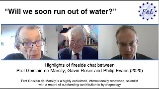 Hydrogeologist Prof Ghilsan de Marsily talks to F&L about water (2020)