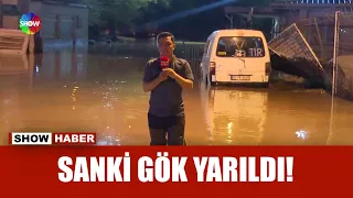 İstanbul'da sel afeti!