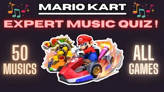 Expert Mario Kart Music Quiz (50 Musics)