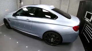 Cold Start Up in the *BMW M4 Competition* and Exhaust sound